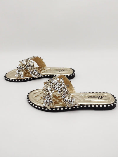 Sandalo Flat Oro Gioiello Raja
