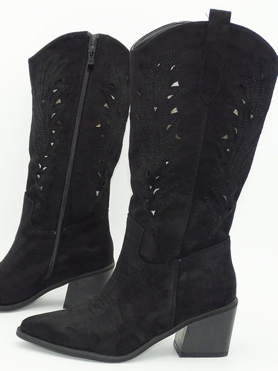 Weeko Stivale Estivo Donna Nero Stivali